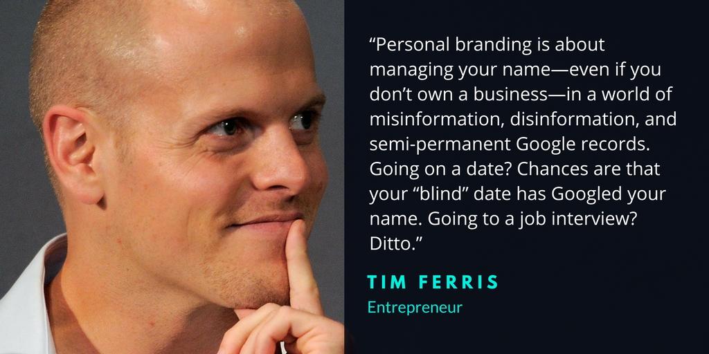 tim ferris personal brand