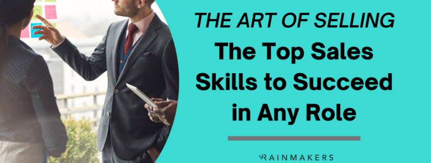 what are the most desired skills in a salesperson