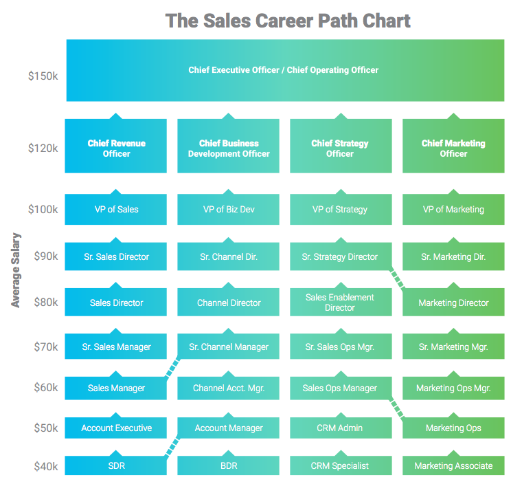 sales career path ideal candidate